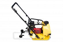 Виброплита TOR C-85T(R) 90 кг, 13,5кН (Loncin) бак, коврик, колесный комплект